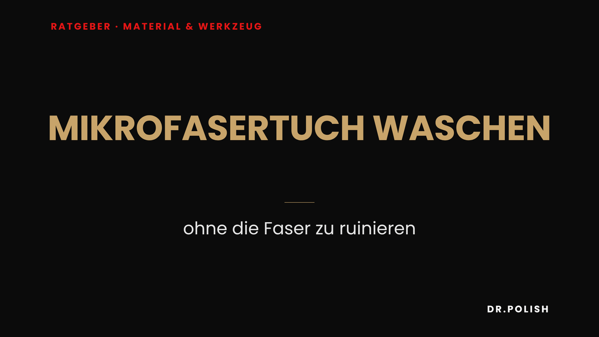 Ratgeber: Mikrofasertuch waschen – ohne die Faser zu ruinieren
