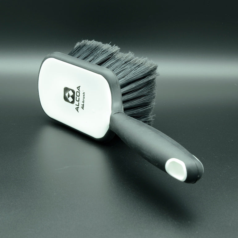 ALCOA ALbrush Premium Felgenbürste – Schonende Radreinigungsbürste mit Gummirand