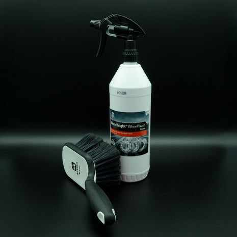 ALCOA Dura Bright Wheel Wash Starter Kit - 1L Dura Bright Wheel Wash - Al Brush