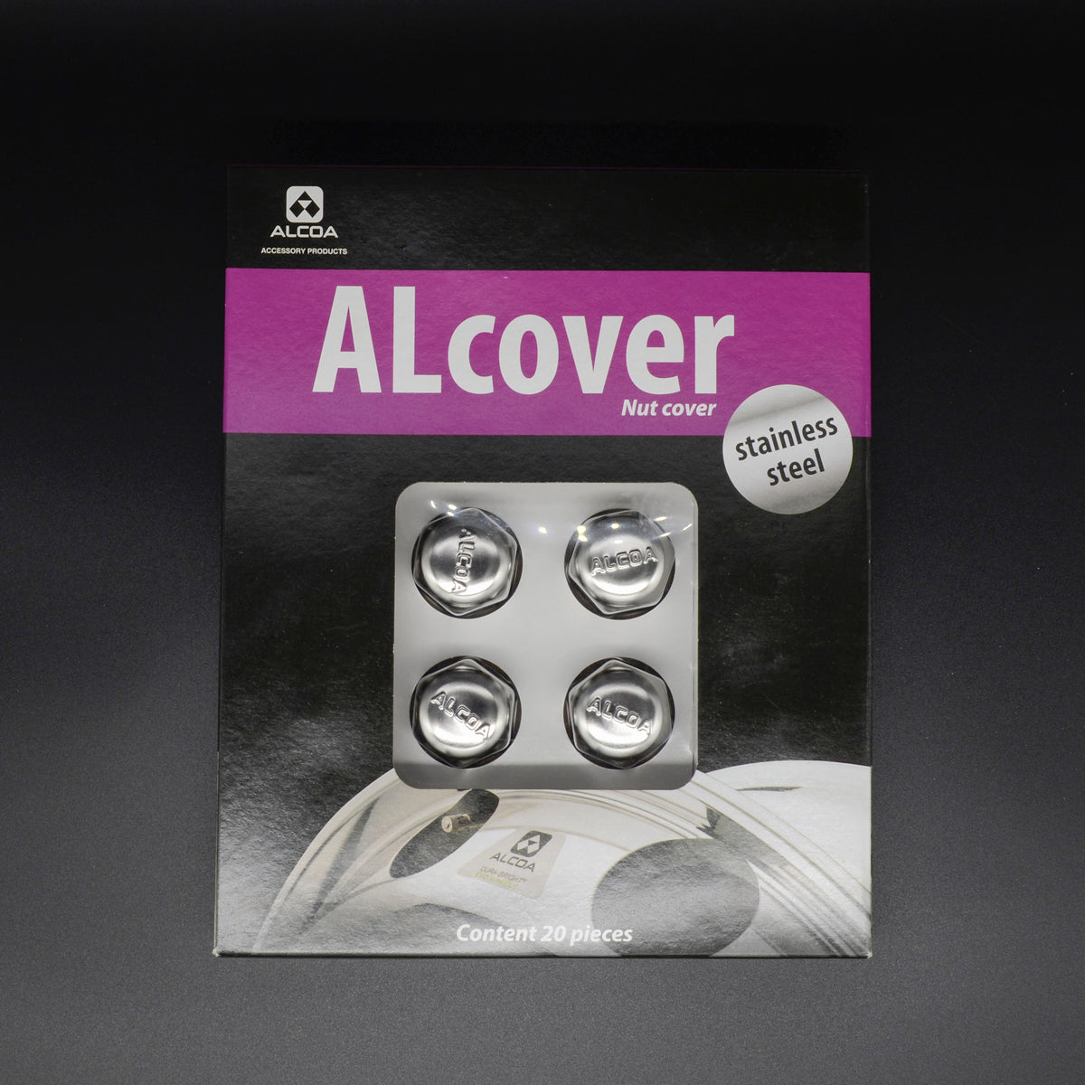 ALCOA® ALcover Wheels Radmutternkappen Edelstahl SW 32 und 33 mm (GAXALCOVSS32) (GAXALCOVSS33)