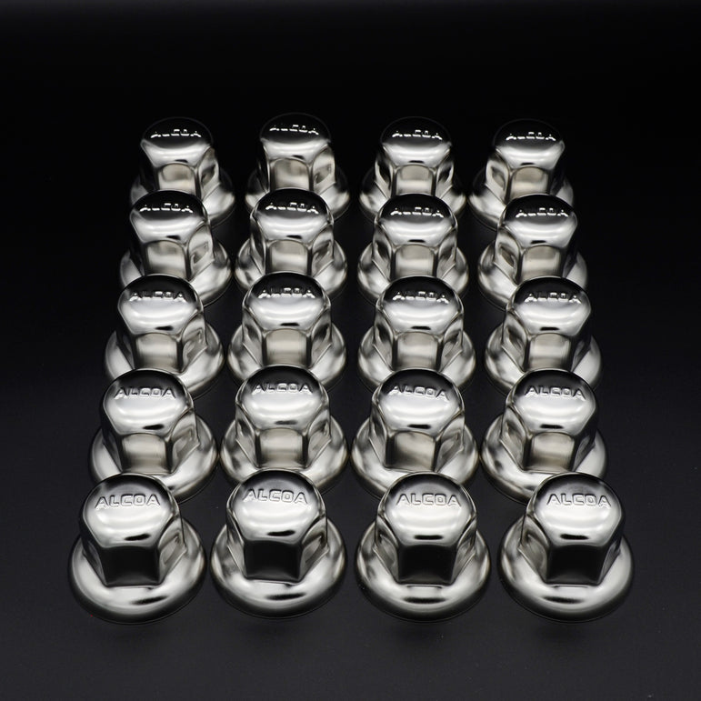 ALCOA® ALcover Wheels Radmutternkappen Edelstahl SW 32 und 33 mm (GAXALCOVSS32) (GAXALCOVSS33)