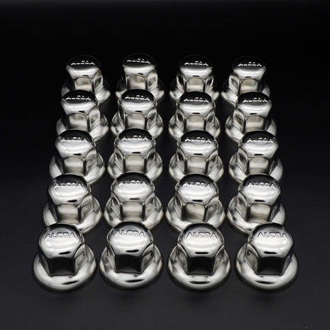 ALCOA® ALcover Wheels Radmutternkappen Edelstahl SW 32 und 33 mm (GAXALCOVSS32) (GAXALCOVSS33)