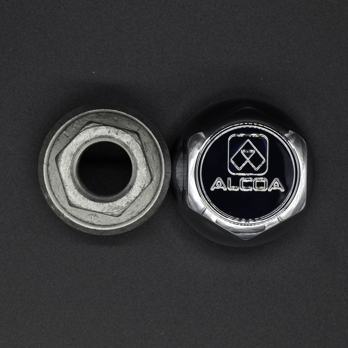 ALCOA® Alcover+ Wheels Radmutterkappen-Set Chrom-Kunststoff  Universal SW 32/33 mm (20 Stk. + Werkzeug)