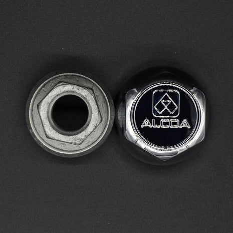 ALCOA® Alcover+ Wheels Radmutterkappen-Set Chrom-Kunststoff  Universal SW 32/33 mm (20 Stk. + Werkzeug)