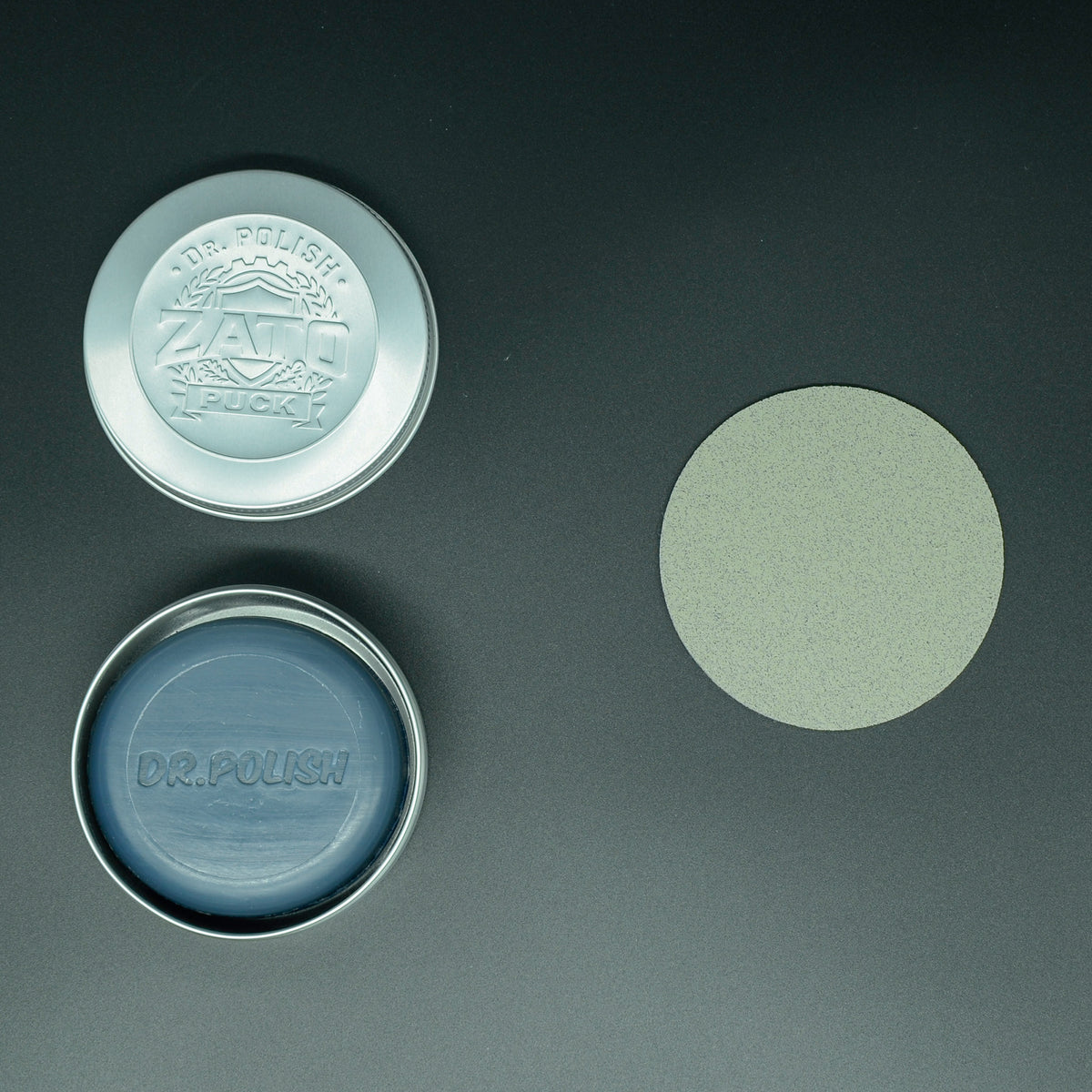 DR.POLISH Pipifein - Metallpoliturset für kleine Flächen -  ZATO PUCK - P8000 75mm