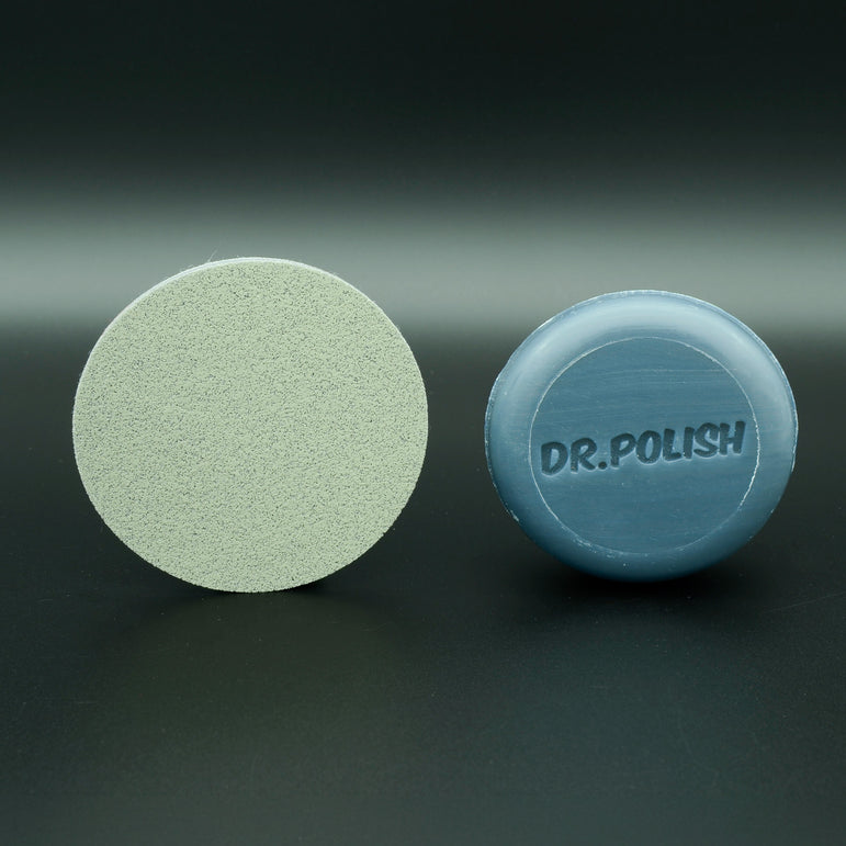 DR.POLISH Pipifein - Metallpoliturset für kleine Flächen -  ZATO PUCK - P8000 75mm