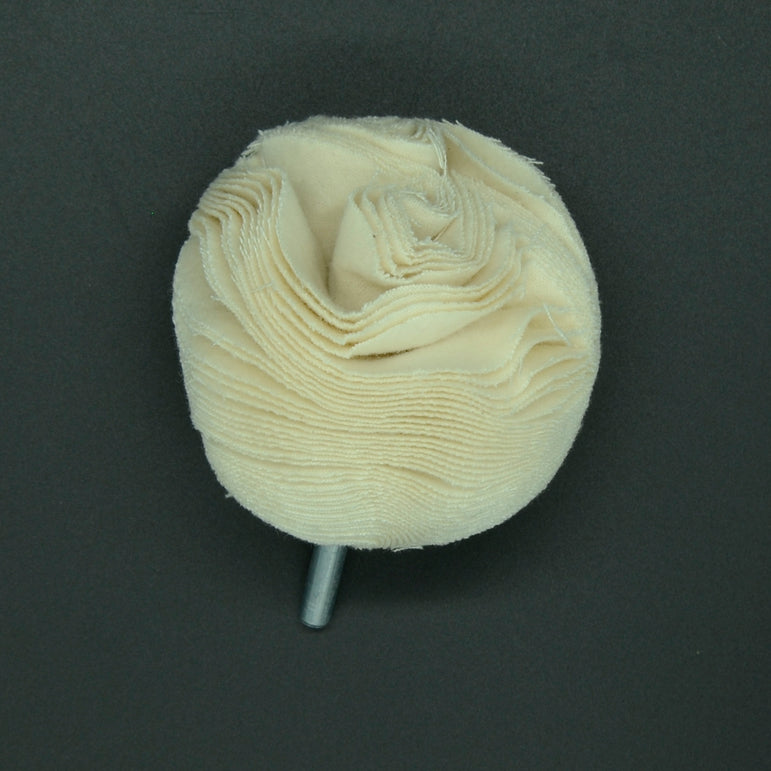 Flanell Polierball 75mm – Weicher Polierkonus mit 6mm Schaft für Akkuschrauber - Great Lion