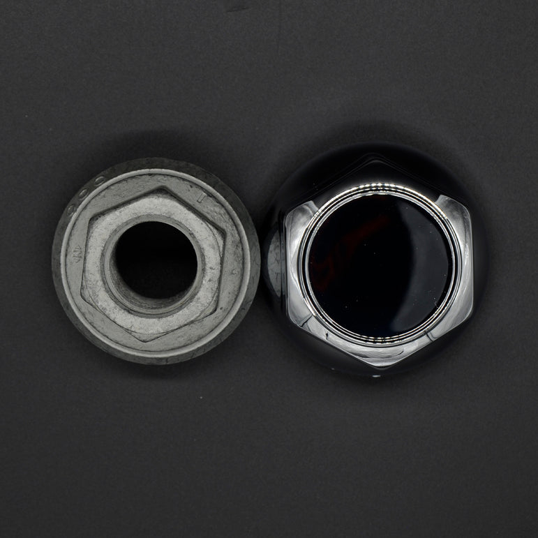 Premium Radmutterkappen-Set verchromt - Universal -  SW 32/33 mm (20 Stück)