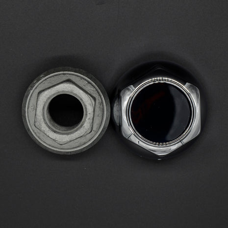 Premium Radmutterkappen-Set verchromt - Universal -  SW 32/33 mm (20 Stück)