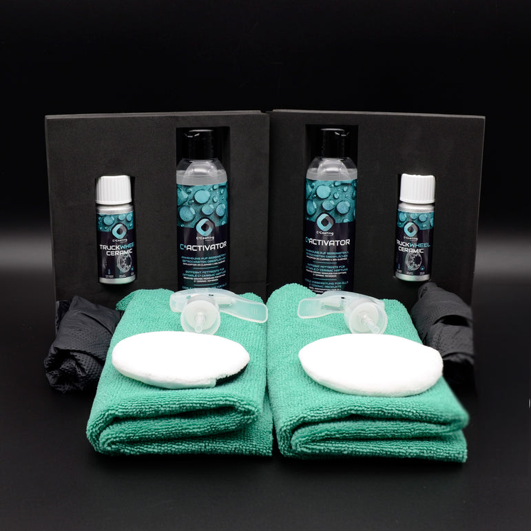 DR.POLISH x C²Coating Truck Wheel Ceramic - 2er Set -  High-Tech Felgenversiegelung