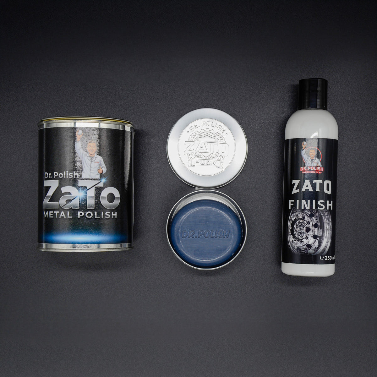 ZATO KIT 3 - PUCK - METAL POLISH - FINISH