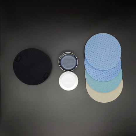 ZATO PUCK - Polierset - Handhaftpad - P1000, P2000, P5000, P8000
