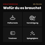 Mikrofaser-Rolle Gelb – Einsatzbereiche: Wofür du es brauchst