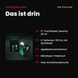DR.POLISH x C²Coating Truck Wheel Ceramic High-Tech Felgenversiegelung (25ml) – Lieferumfang: Das ist drin